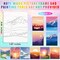 10-Pack Landscape Pre-Drawn Canvas Painting Kit – 8x10 Inch Pre-Printed Sip & Paint Boards for Adults, Beginner-Friendly DIY Art Party Supplies with African Women Designs